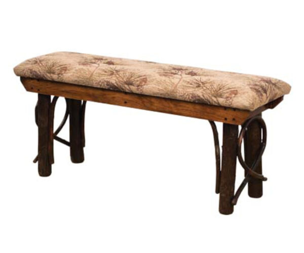 Bench With Fabric Seat