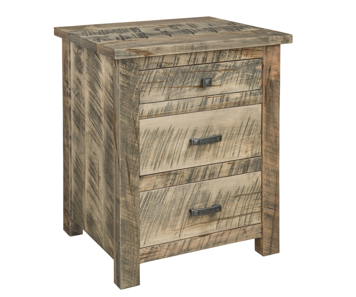 Cumberland 3 Drawer Nightstand