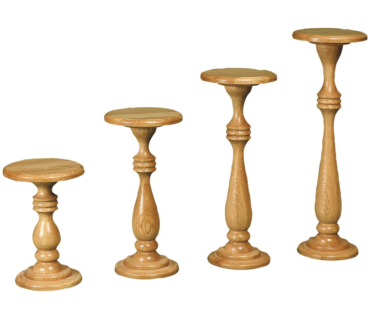 Modern Pedestal Plant Stand - 24"H - Image 2