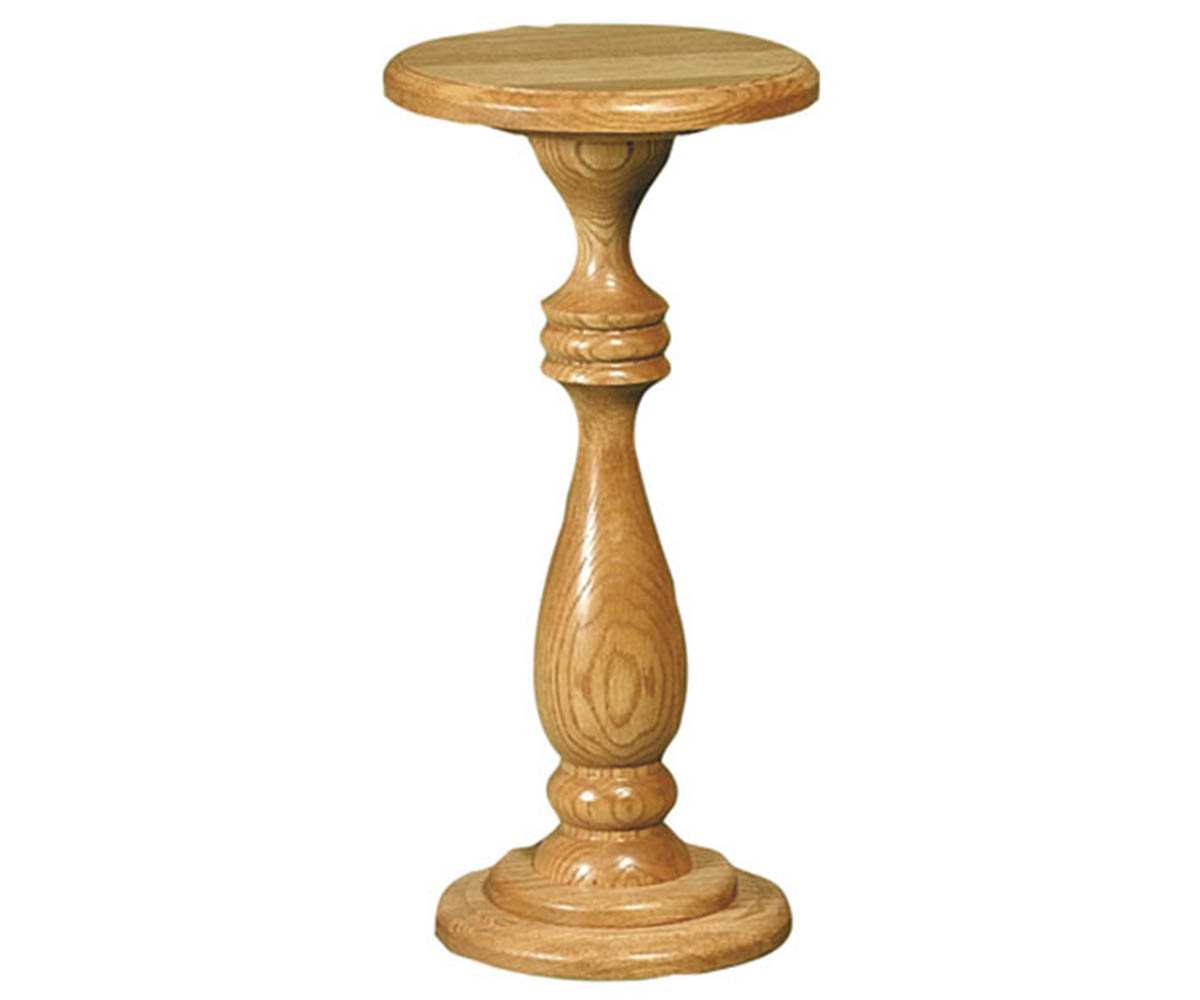 Modern Pedestal Plant Stand - 24"H