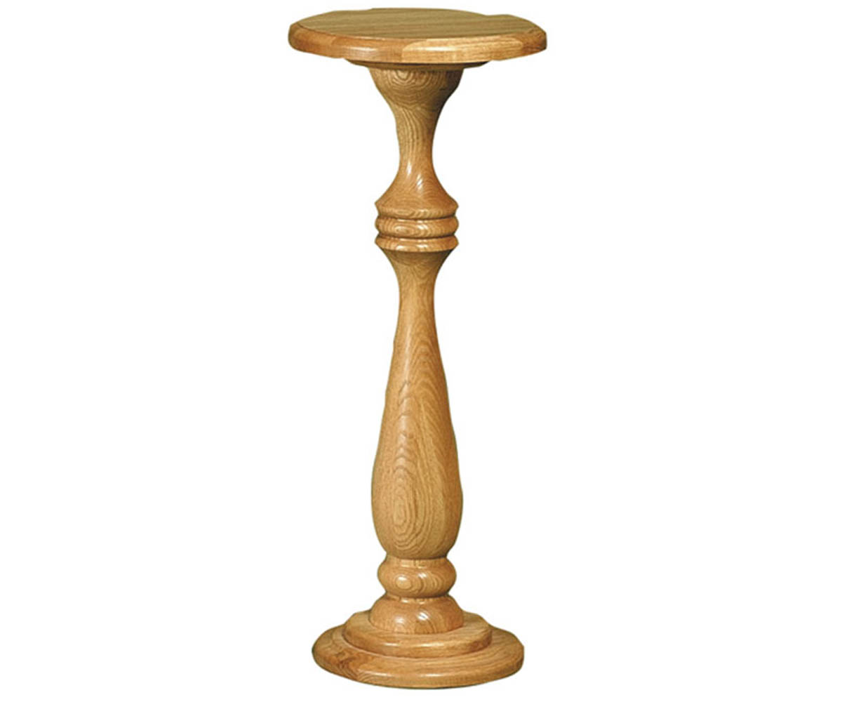 Modern Pedestal Plant Stand - 30"H