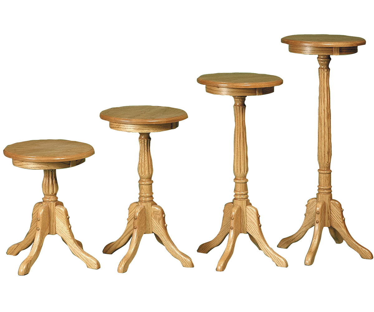 Fluted Plant Stand - 36"H - Image 2