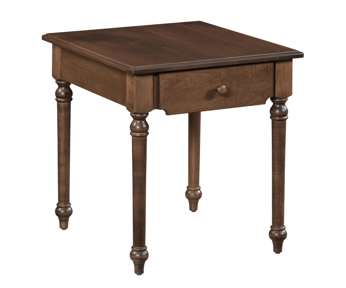Magnolia Rectangle End Table - 22"W