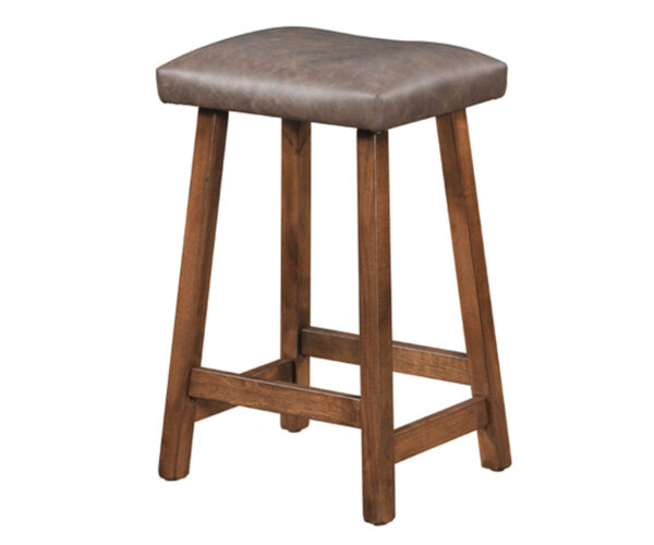 Lotus Barstool - Leather Seat