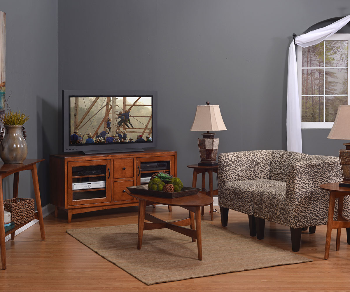 Lodi Rectangle Bowed Cocktail Table - Image 2