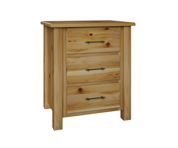 Highland 3 Drawer Nightstand