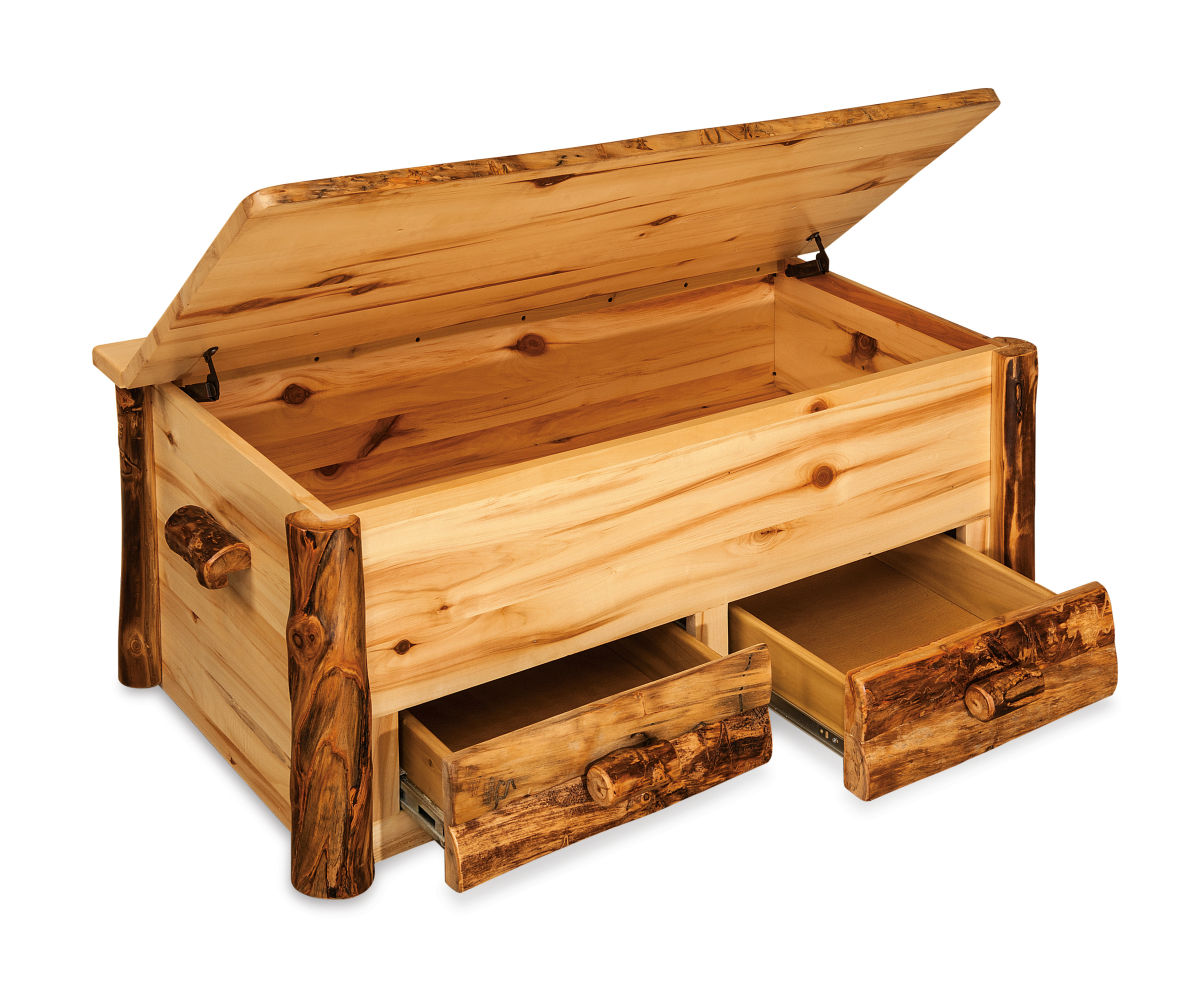 Hope Chest with Drawers - Aspen - Image 2