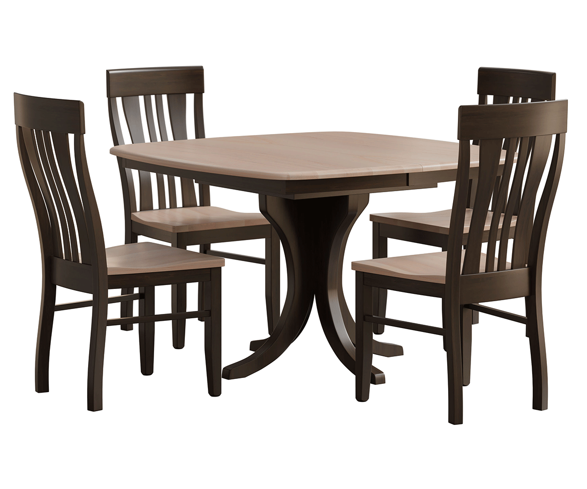 Hudson Single Pedestal Table - Image 2