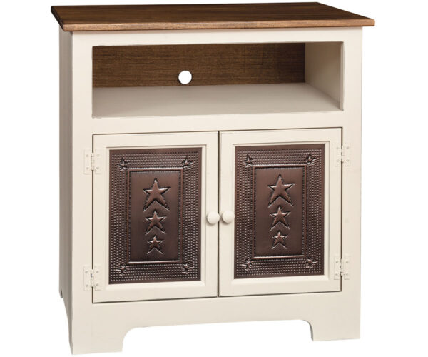 TV Cabinet With Tin Doors