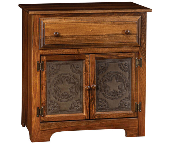 32" Hutch Base With Tin Doors