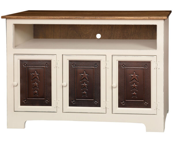 Plasma TV Cabinet With Tin Doors