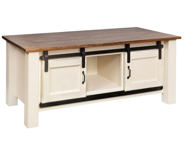 Barn Door Coffee Table
