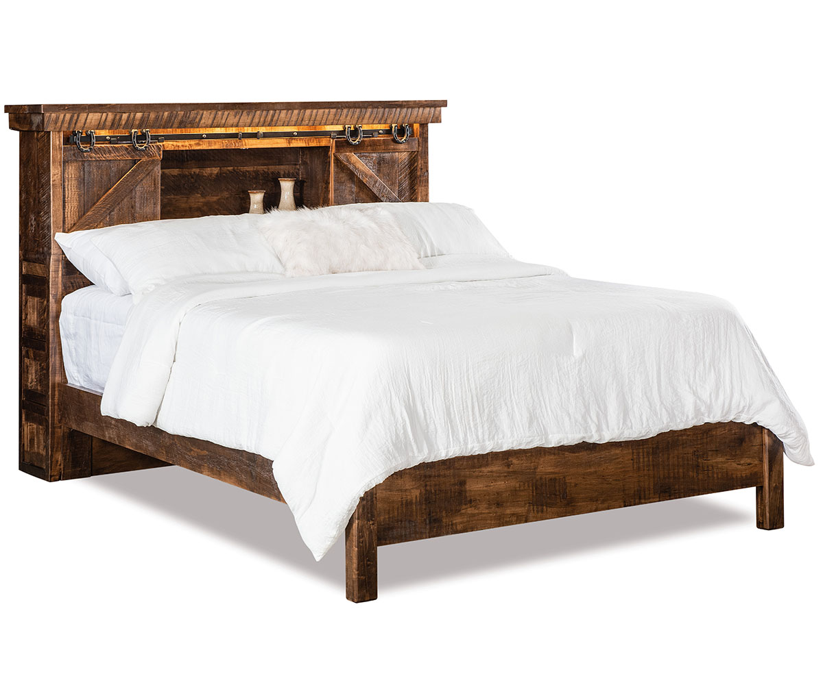 Bookcase Headboard Bed Collection - Image 2