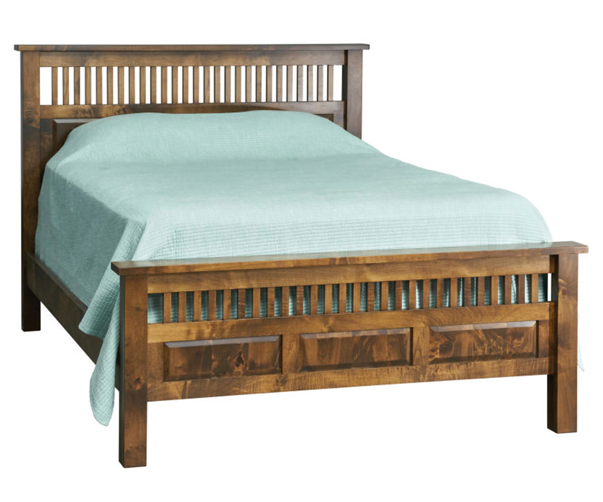 Old World Mission Antique Mission Bed