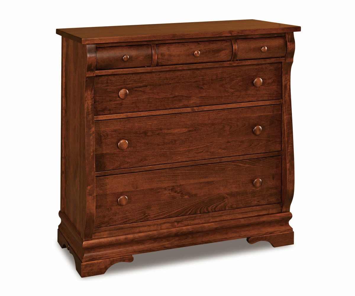 Chippewa Sleigh 6 Drawer Child's Chest