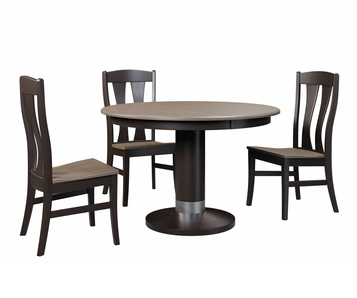 Alcoe Round Single Pedestal Table - Image 2