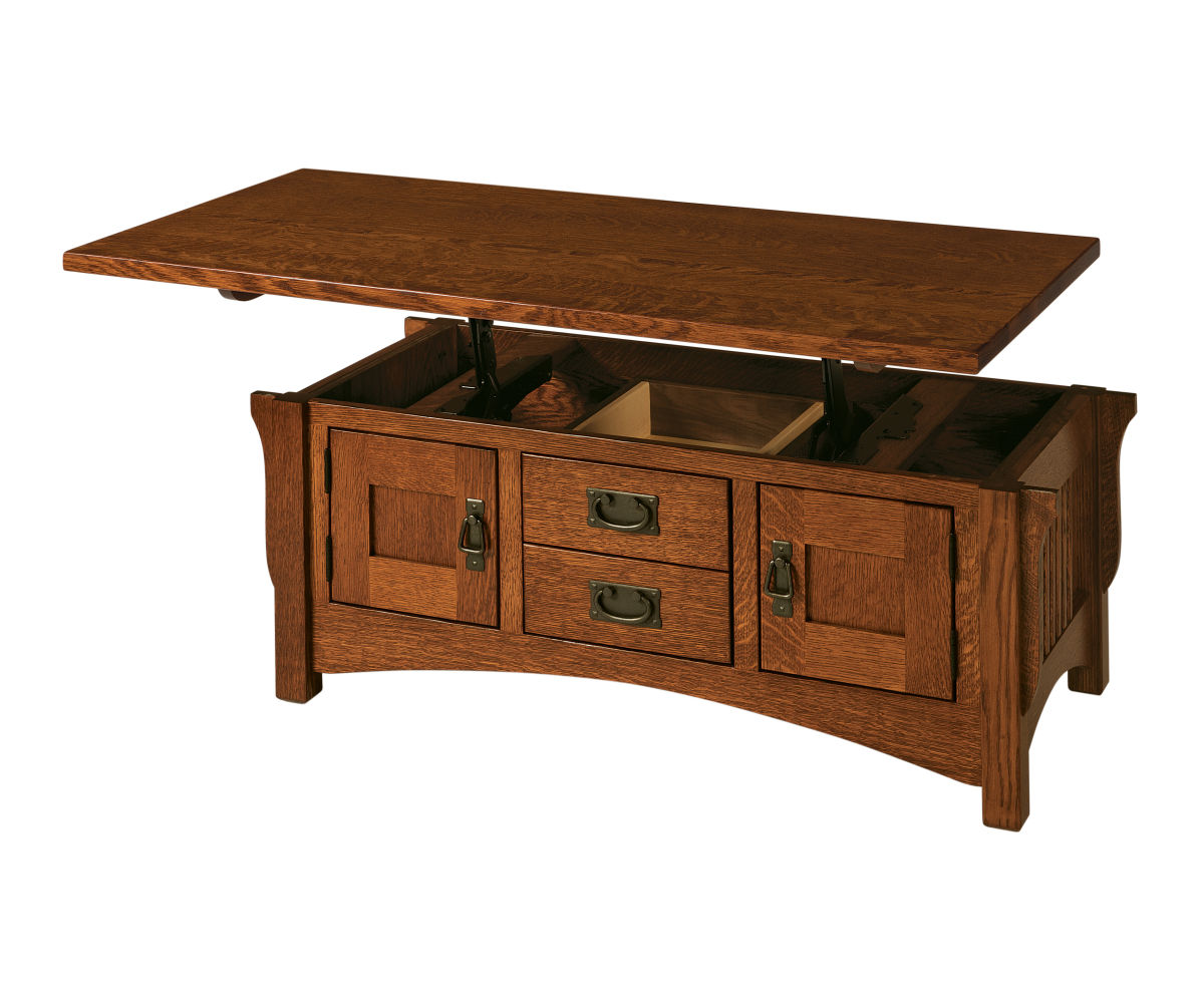 Logan Coffee Table - Lift Top - Image 2