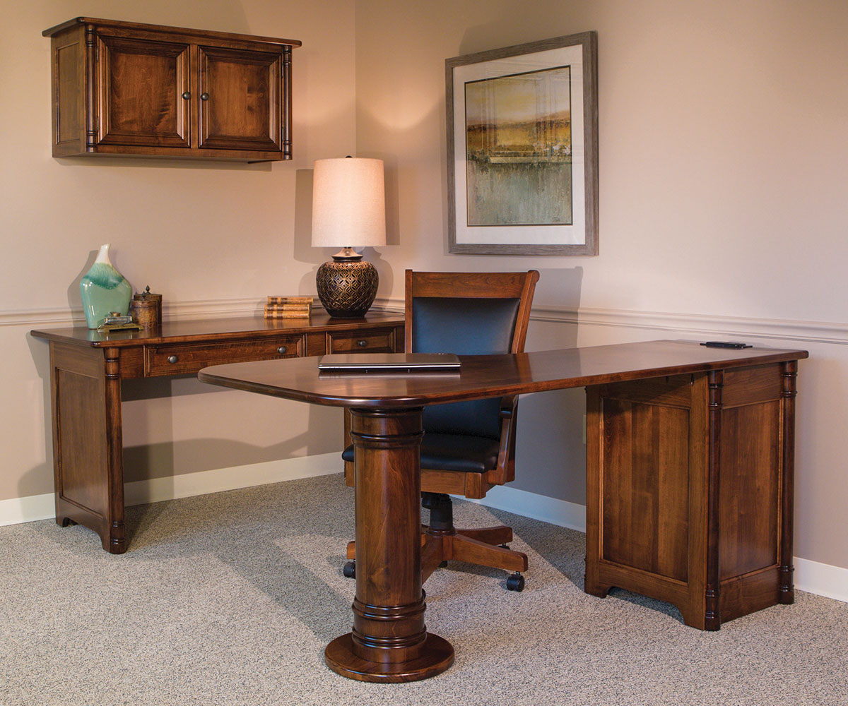 Belmont Pedestal Desk - Image 4