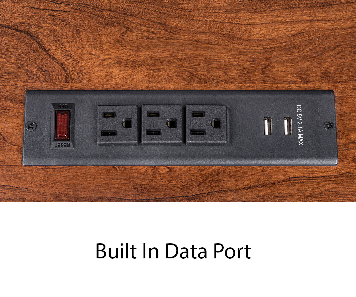 Boston Corner and Return Desk with Hutch - 64"W - Image 3