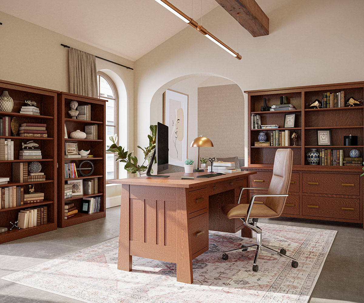 Freemont Mission Student Desk - Image 4