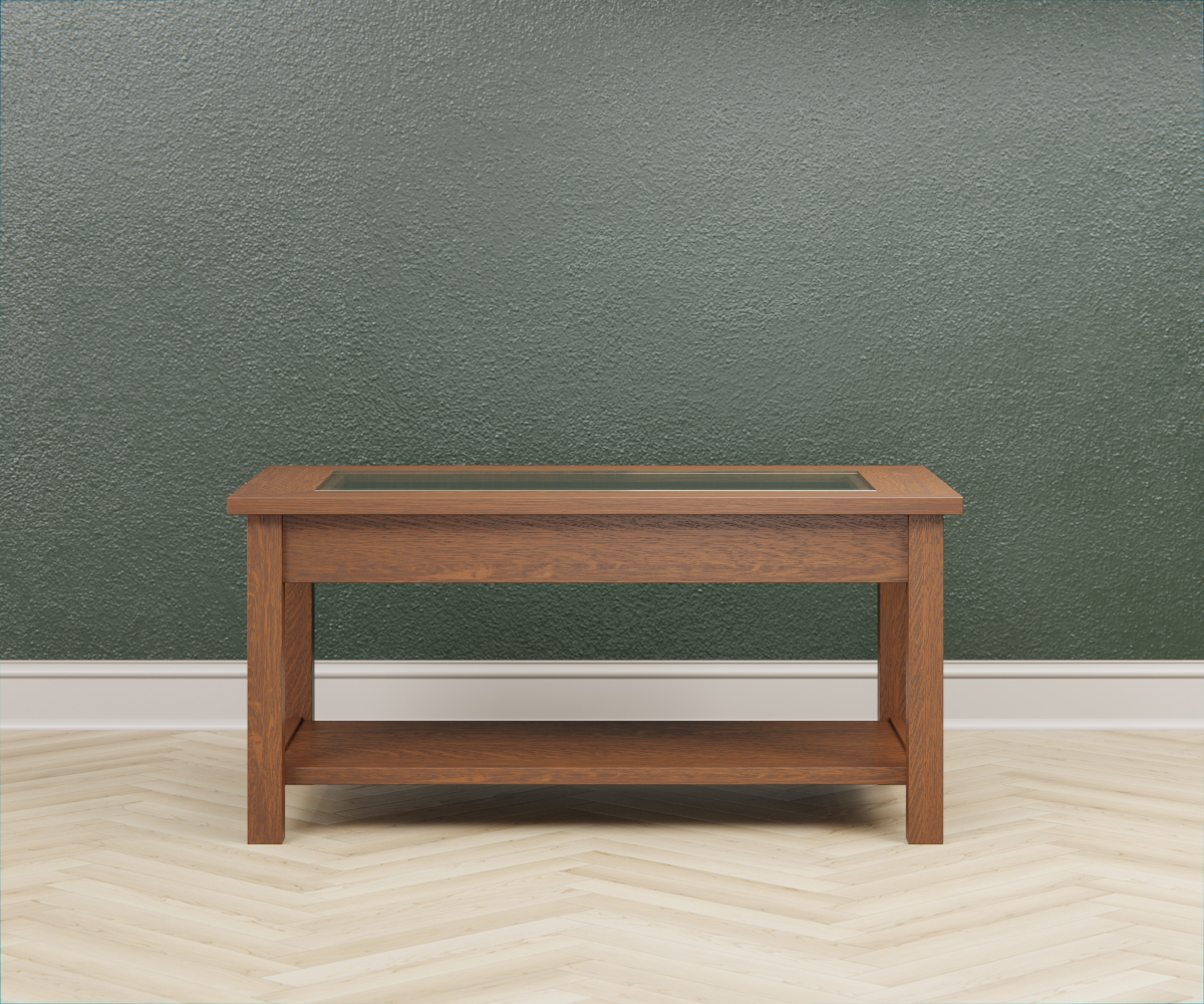 Glass Top Coffee Table - Image 3