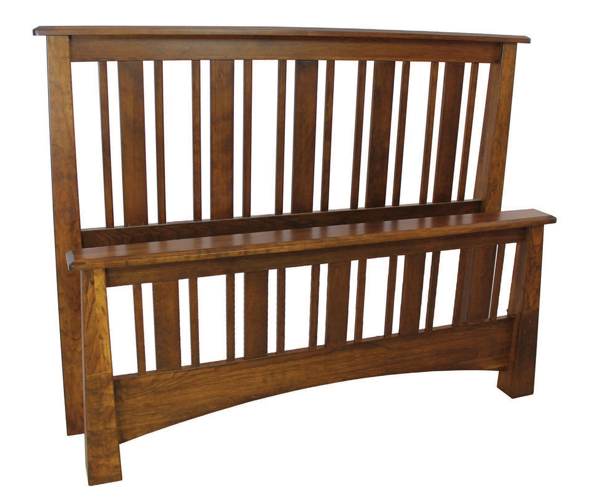 Madison Mission Slat Bed