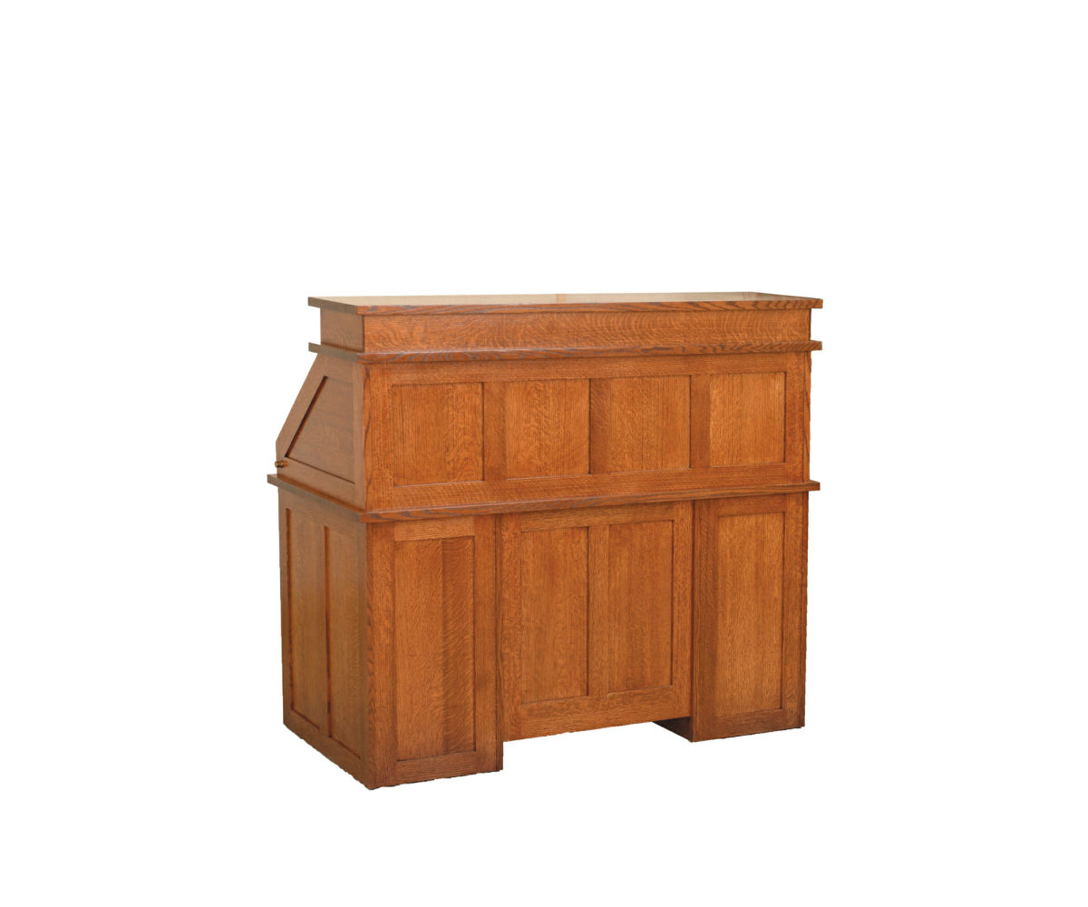 Mission Deluxe Rolltop Desk - Image 2