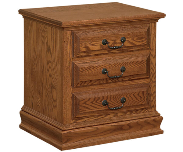 Royal 3 Drawer Nightstand