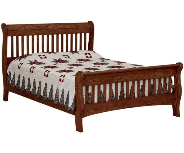 Picket Sleigh Bed