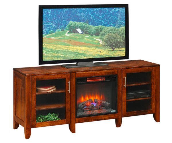 TV Stand with 23" Fireplace