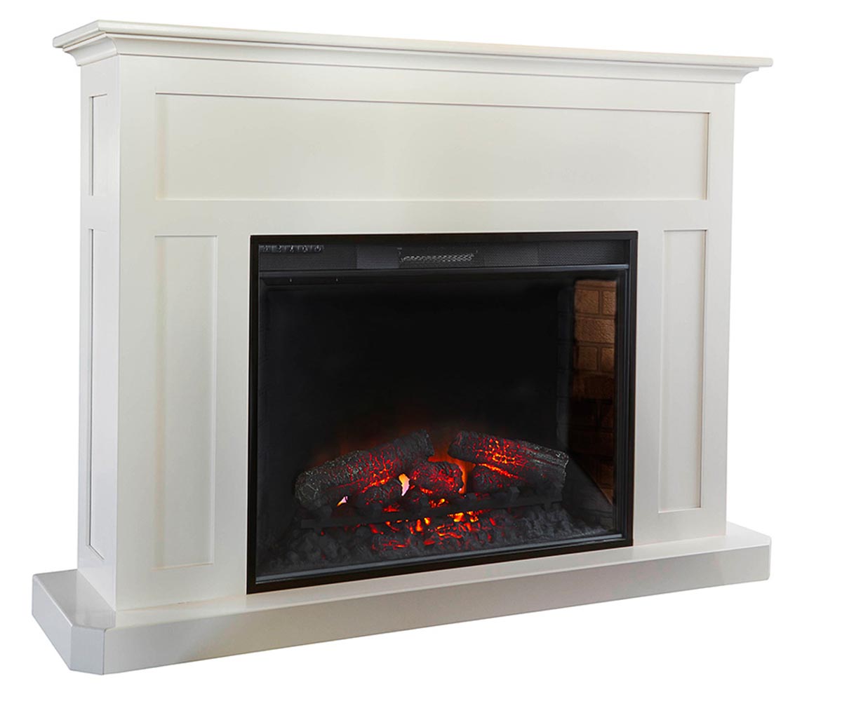 Fireplace Mantel with 33" Insert