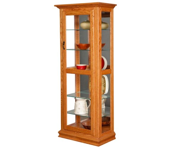 Curio Cabinet with Mirror
