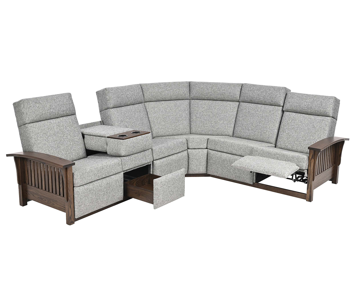 Mission Sectional Sofa - Image 2