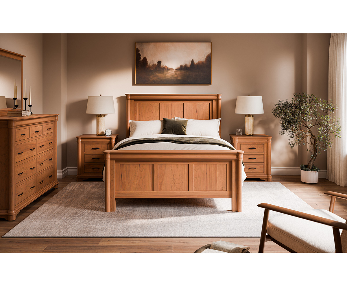 Highland Ridge Bed with Low Footboard - Image 2