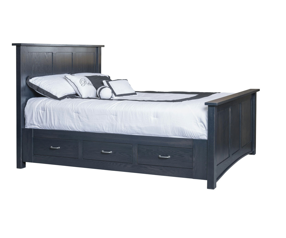 Evendale Bed With Storage Rails - Image 2