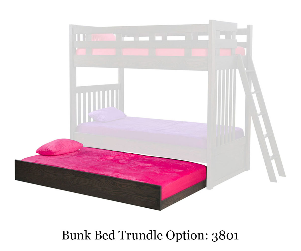 Allexas Twin x Twin Bunk Bed - Image 2