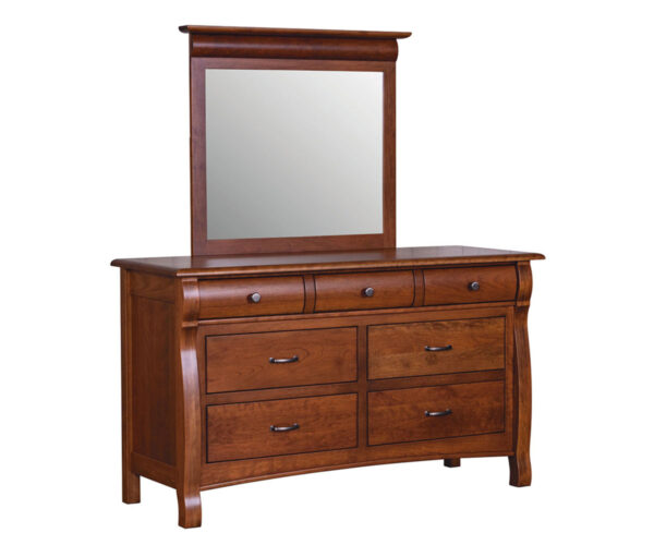 Castlebury 7 Drawer Dresser With Mirror