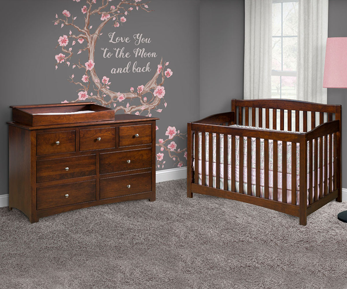 Monterey 7 Drawer Dresser With Changing Box Top Option - Image 3