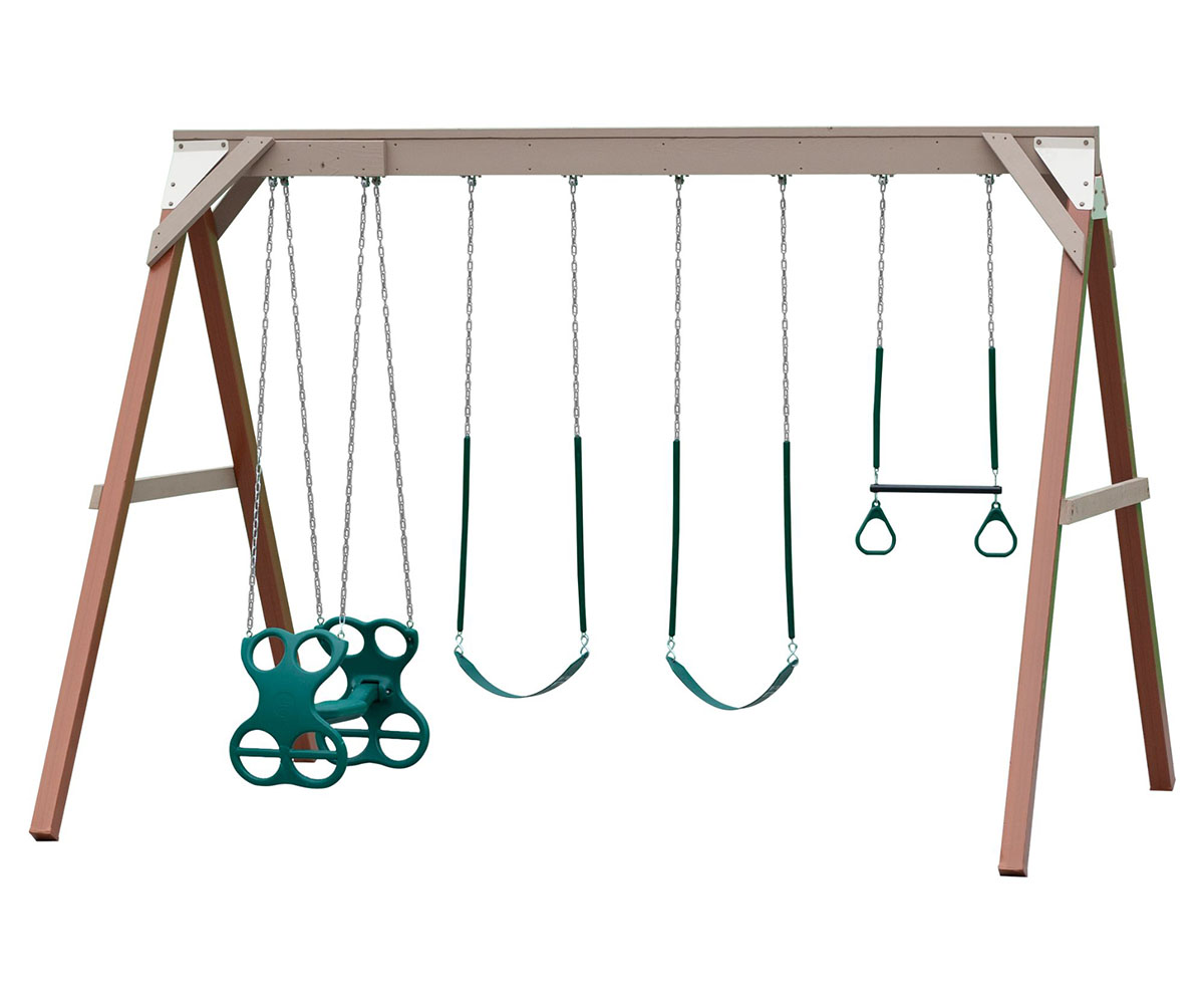 Summer Playtime Swing Set