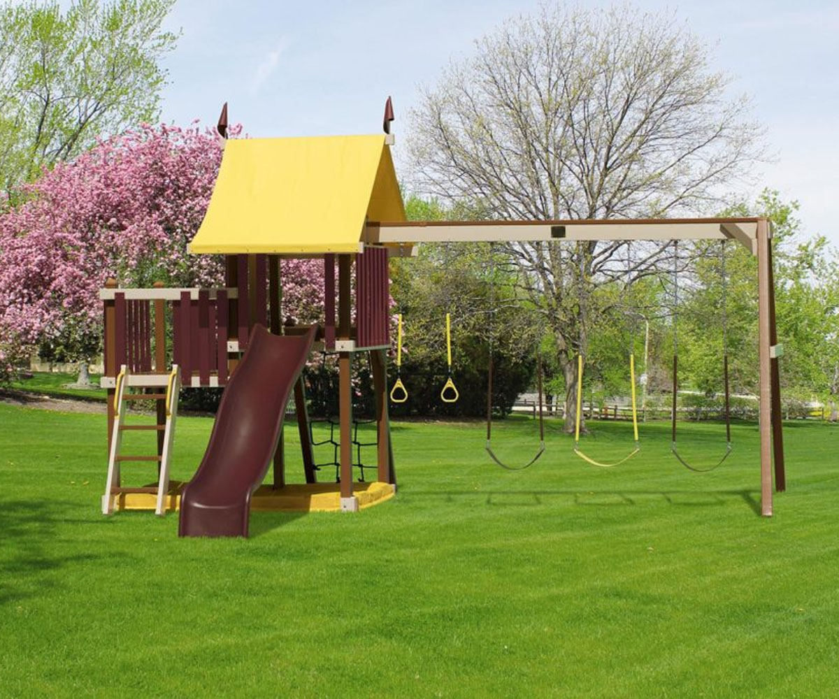 Outdoor Delight Deluxe Play Tower - Image 3