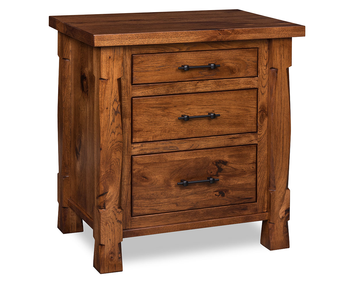 Ouray 3 Drawer Nightstand