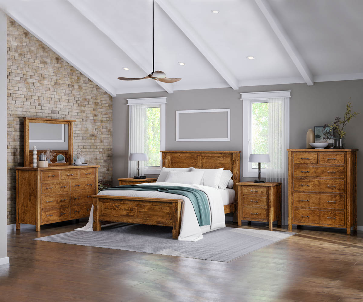 Riverton Bed With High Footboard - Image 2