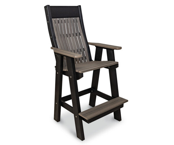 Decade Solid Bar Chair