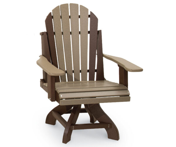 Adirondack Swivel Dining Chair