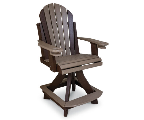 Adirondack Swivel Counter Chair