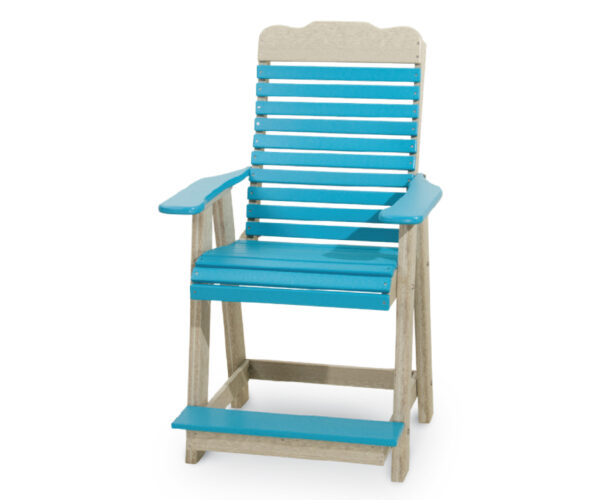 Highback Solid Counter Chair