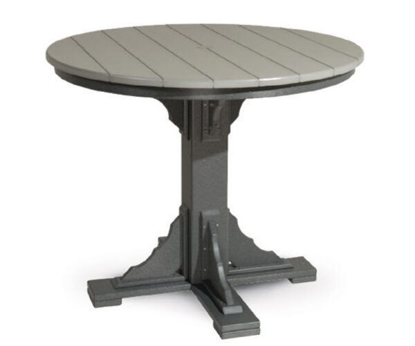 Round Pedestal Counter Table