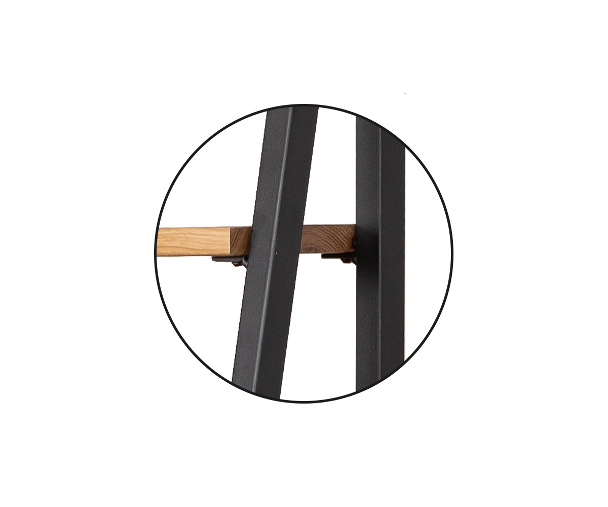 Ladder Shelf With Steel Legs - Image 2