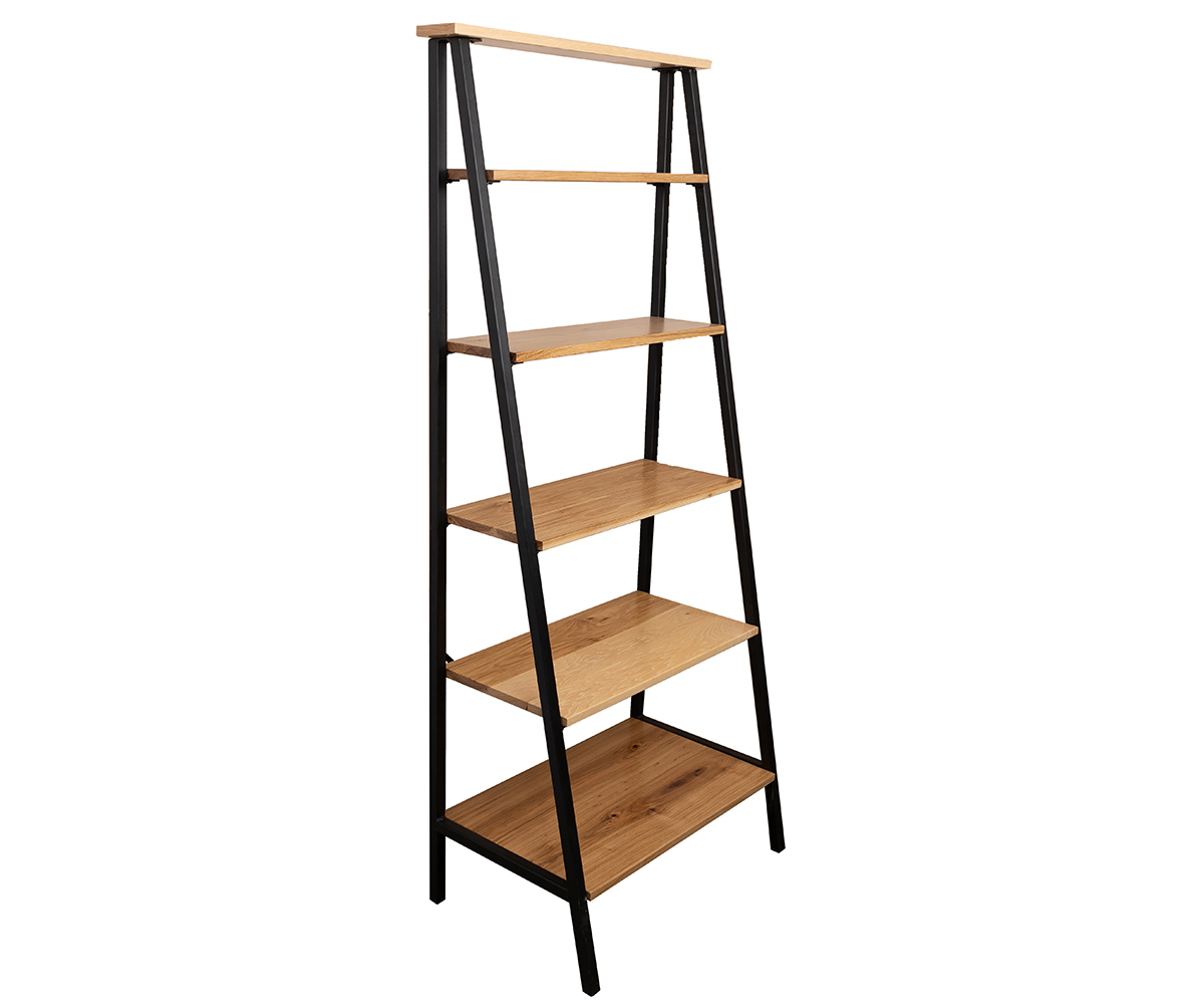 Ladder Shelf With Steel Legs