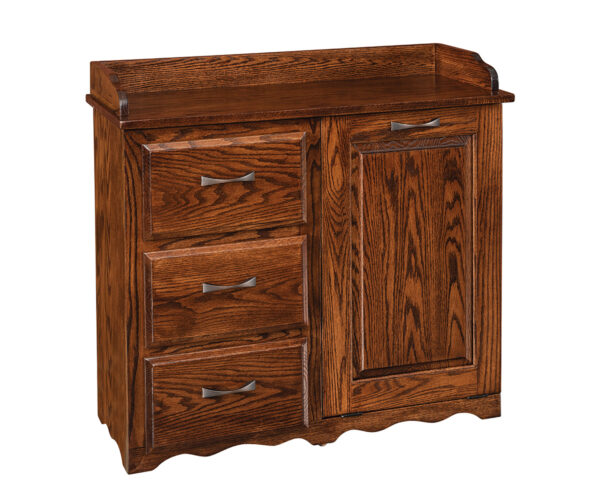 Tilt Out Trash Bin With Drawers